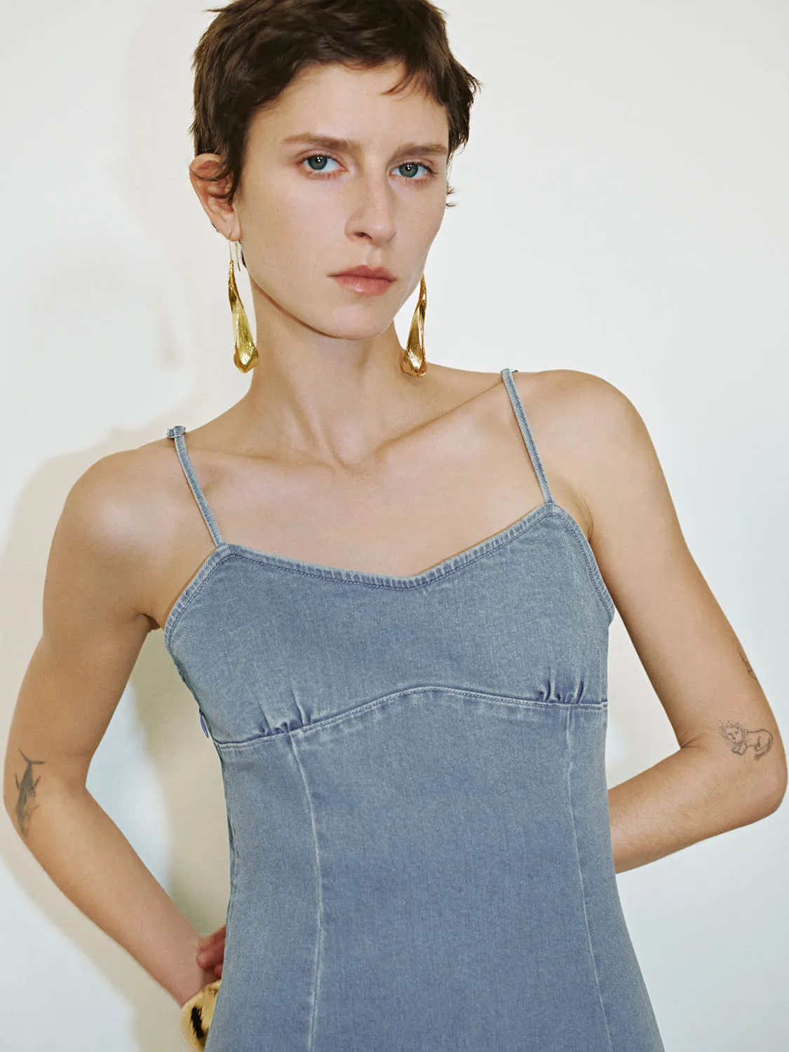 Cami Denim Dresses