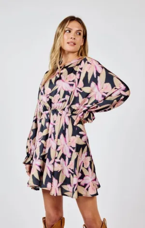 CANDLELIGHT DOLMAN MINI DRESS