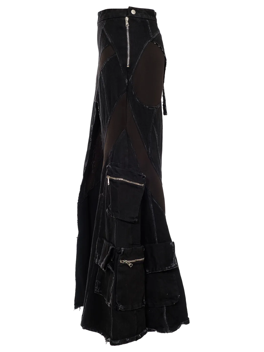 Cargo Camping Maxi Skirt