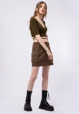 Cargo Mini Skirt