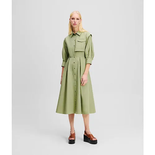 CARGO SHIRT DRESS