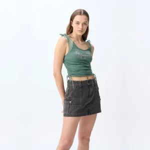 Cargo Work Skirt - Black