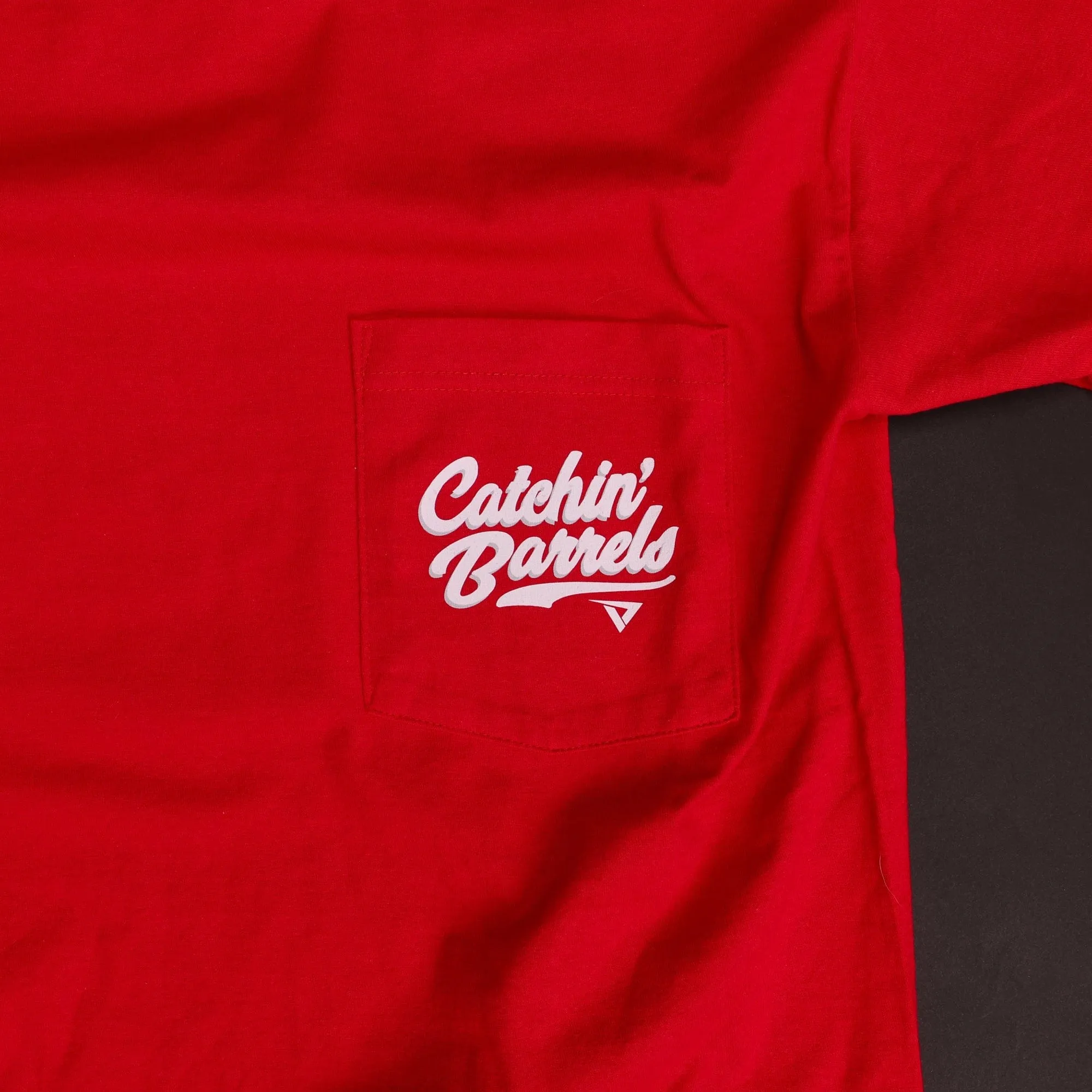 Catchin' Barrels - Hitters T-Shirt | VeloTee