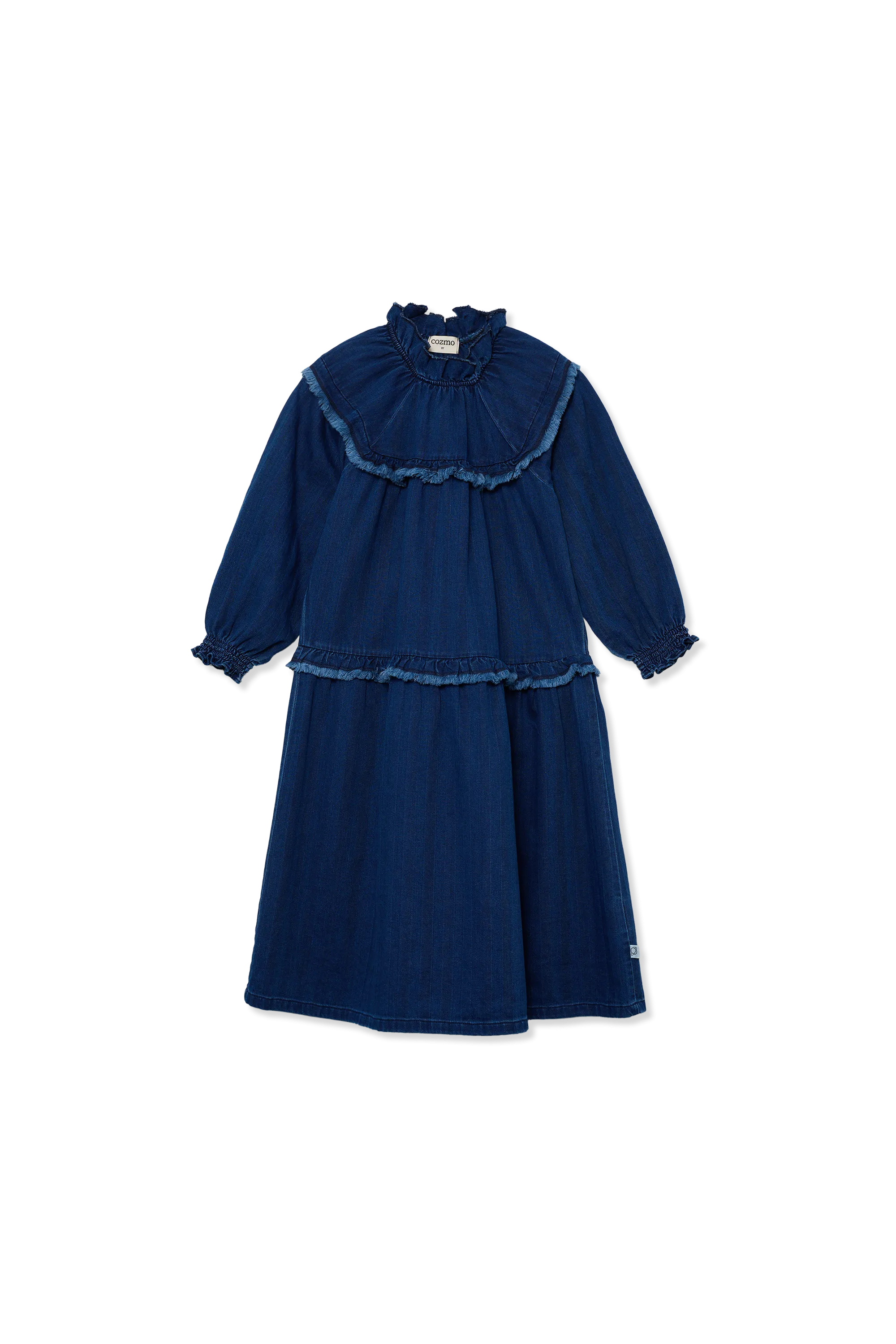 Catherine denim dress by My Little Cozmo