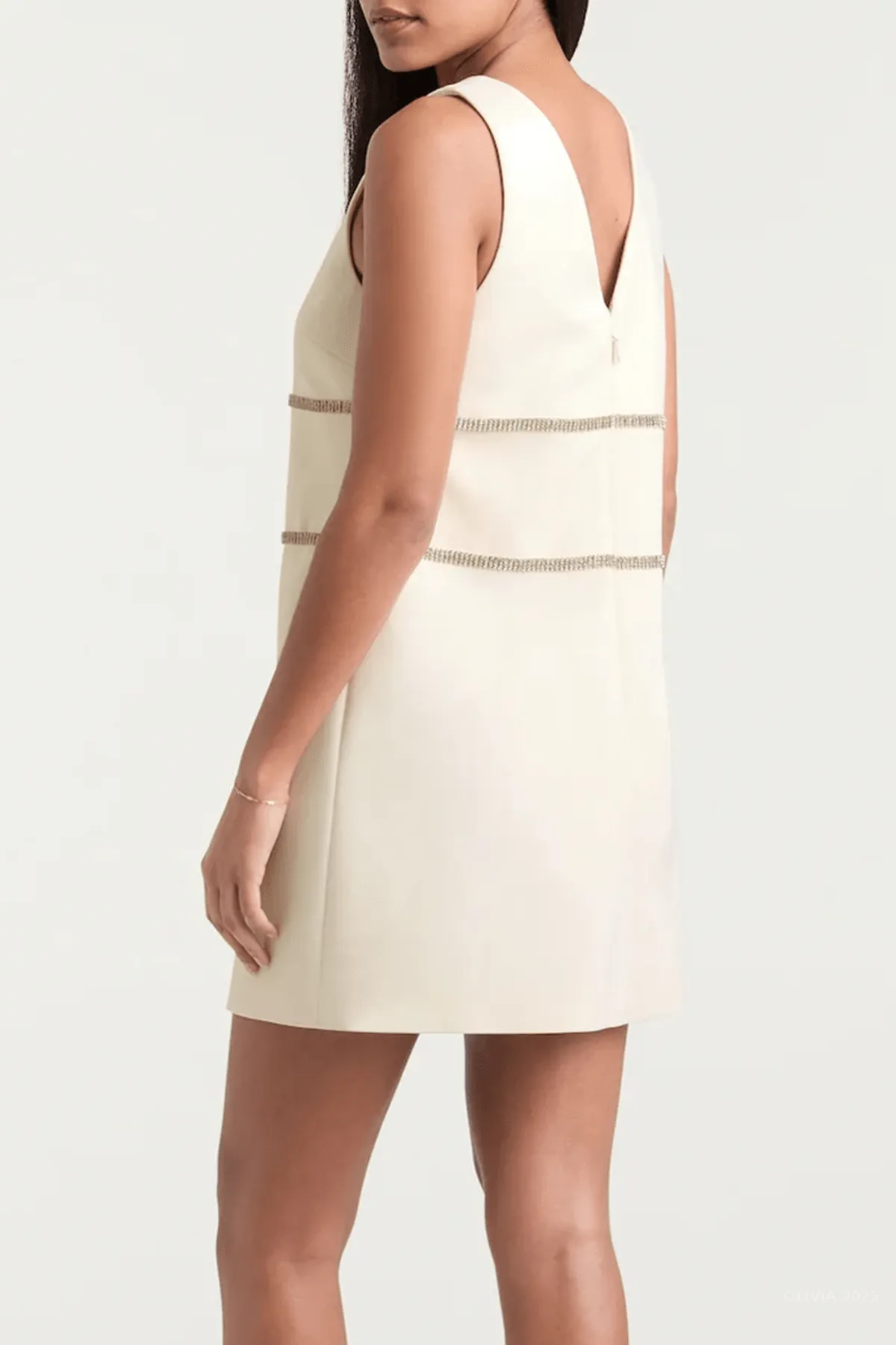 Chanti Mini Dress in Ivory