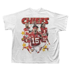 CHIEFS BOOTLEG T-SHIRT (WHITE)