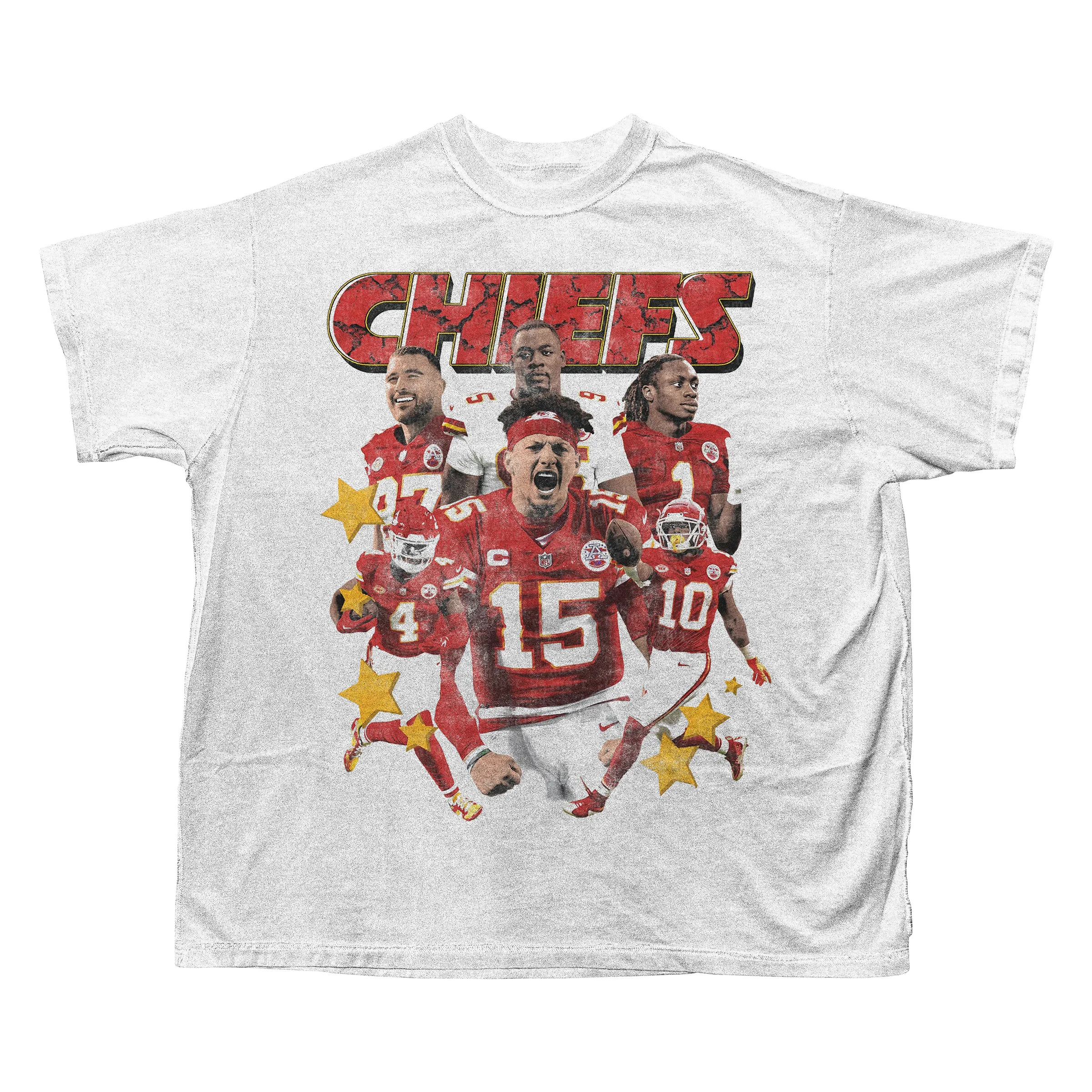 CHIEFS BOOTLEG T-SHIRT (WHITE)