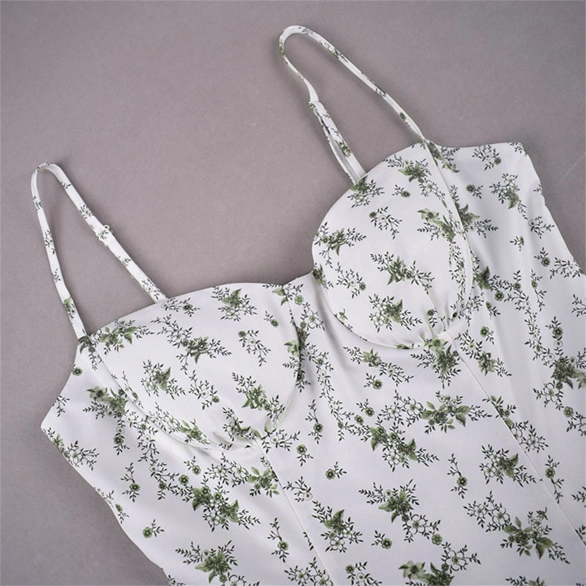 CHRISTIANA GARDEN PRINTED MINI DRESS