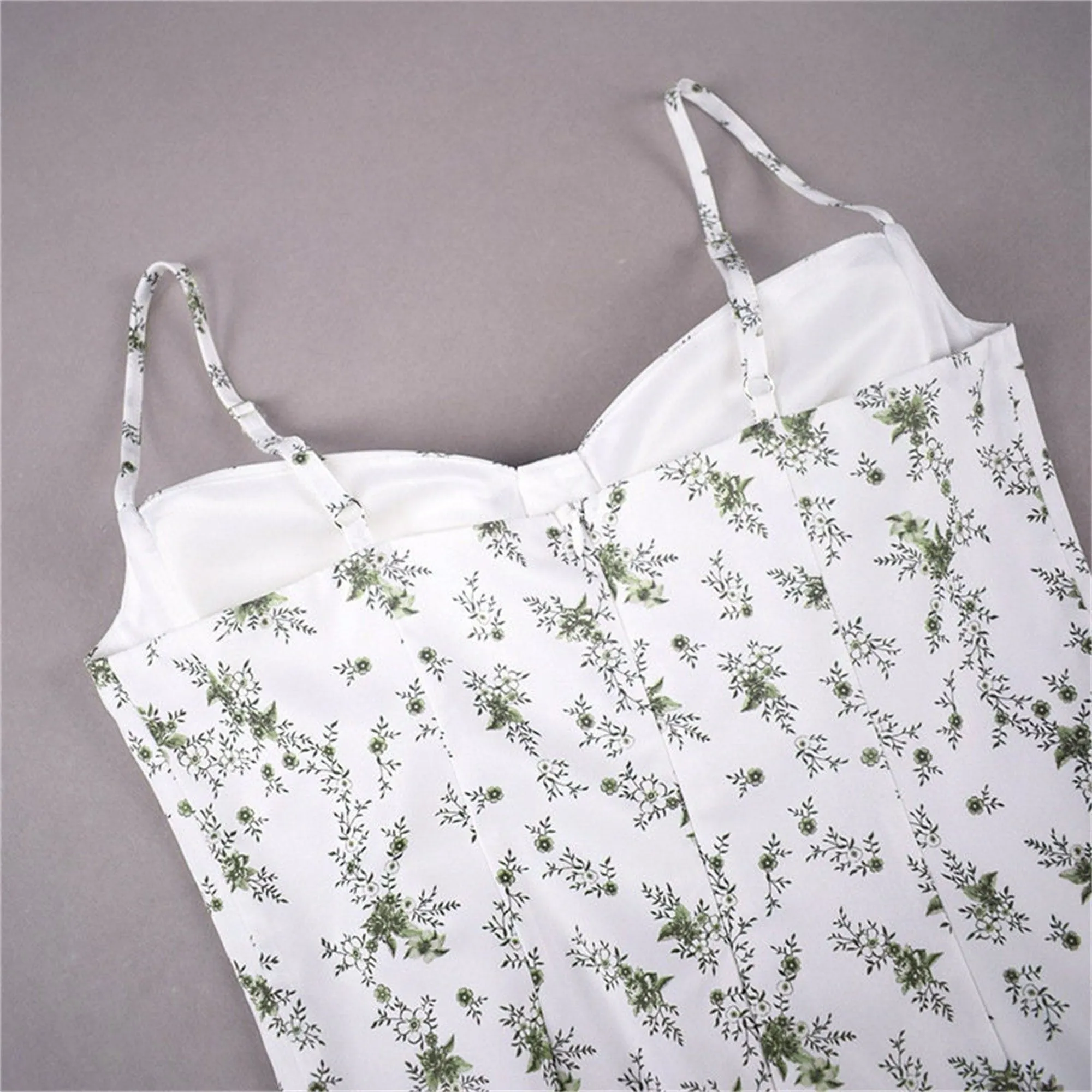 CHRISTIANA GARDEN PRINTED MINI DRESS