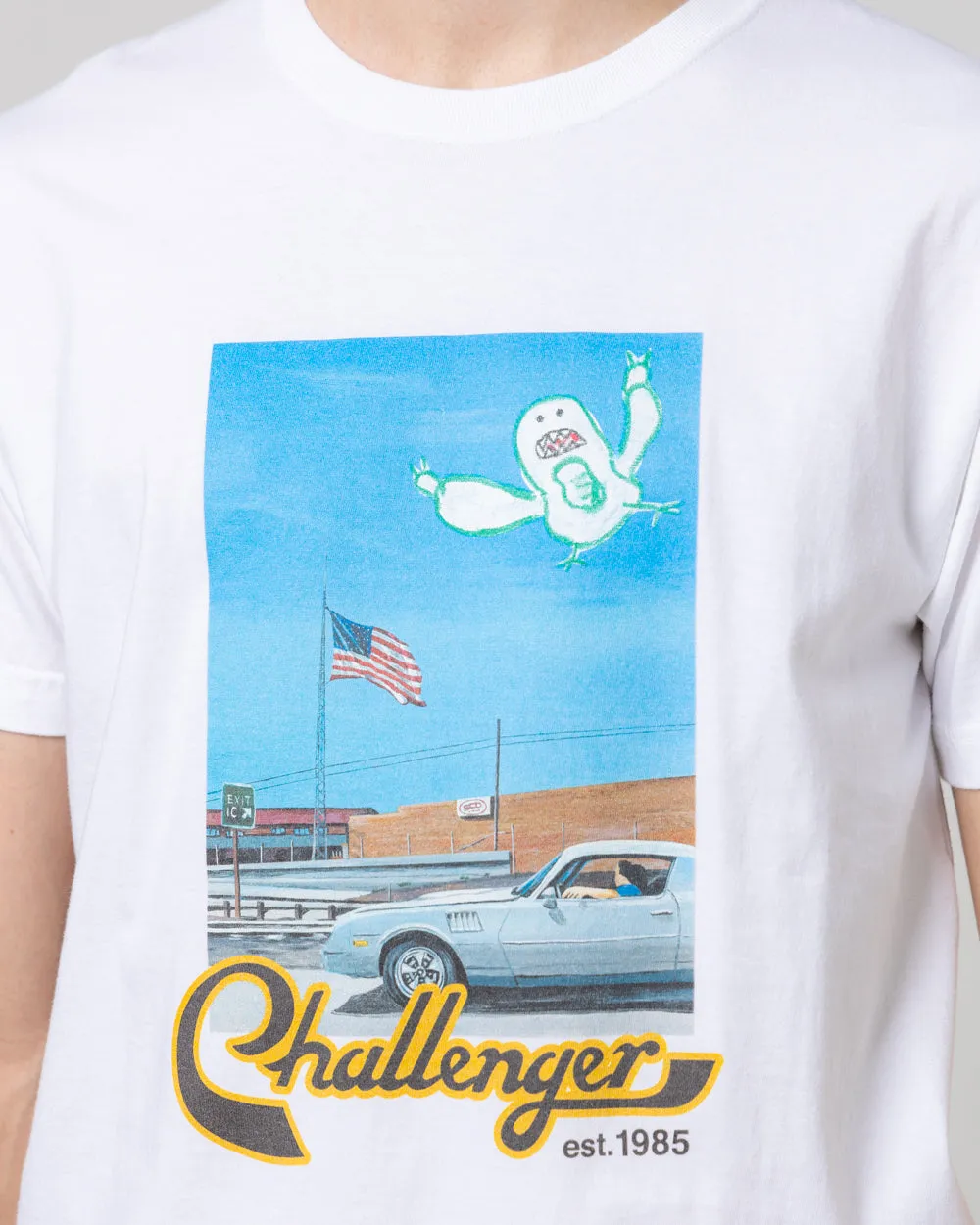 Clouds Tee | White