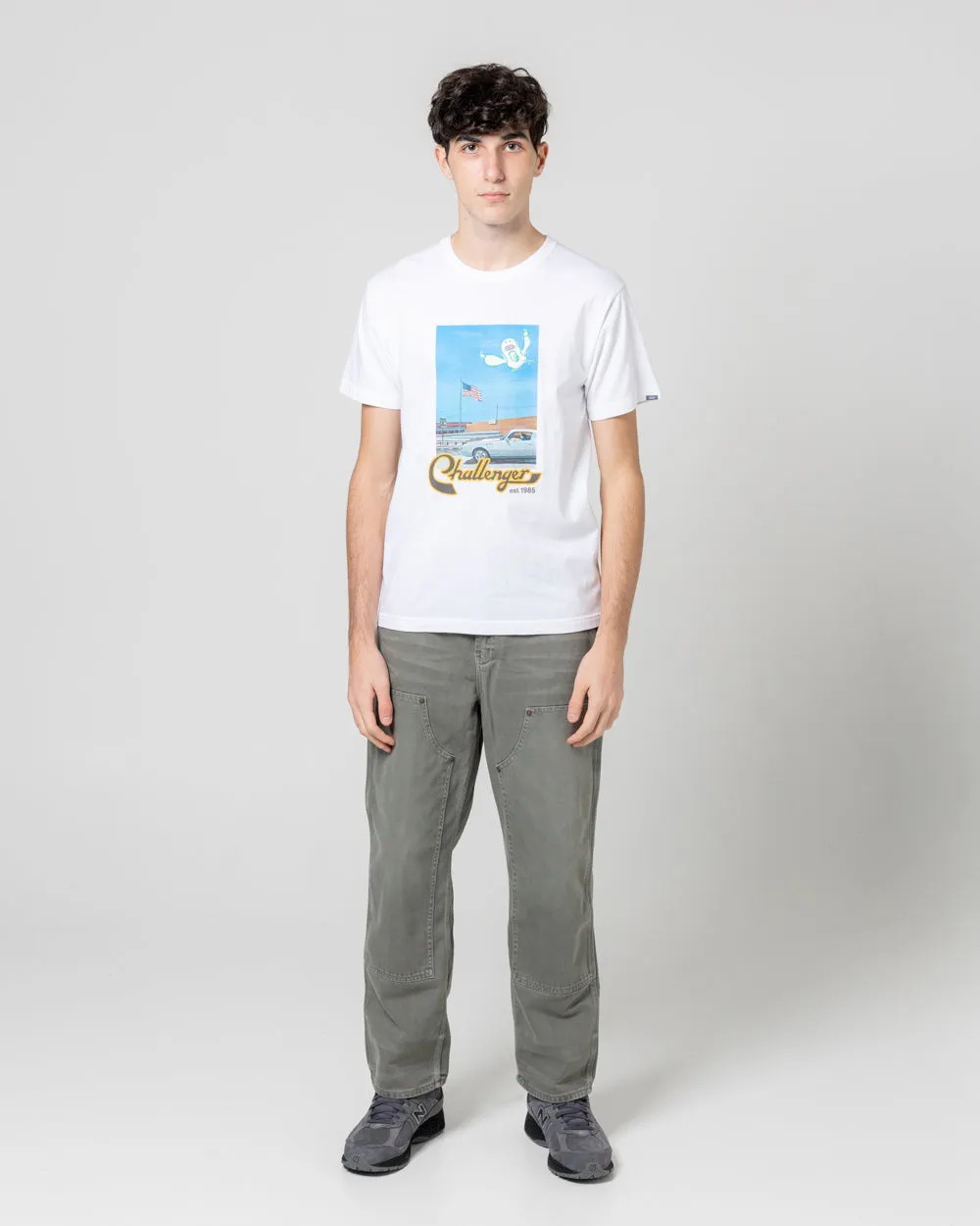 Clouds Tee | White