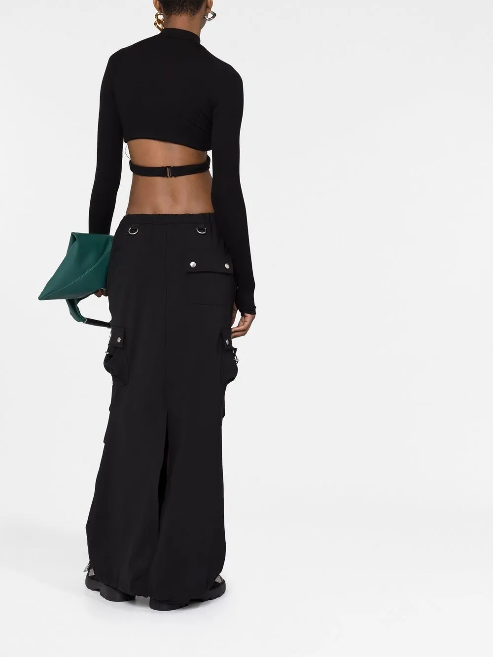 Coperni Black Skirt