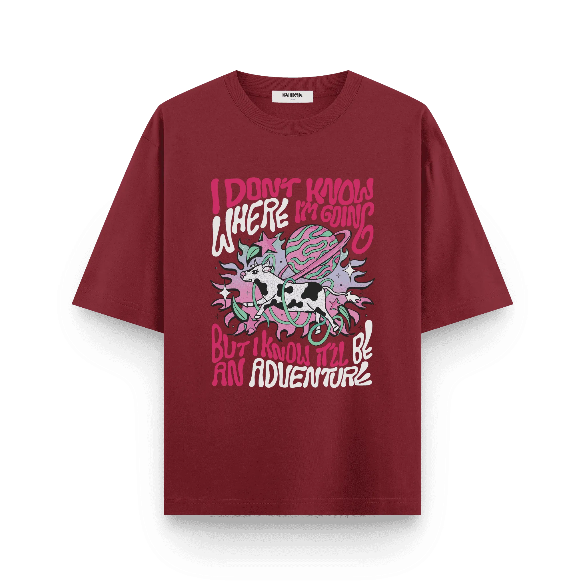 Cosmic Cow Adventure Tee by Kaihama
