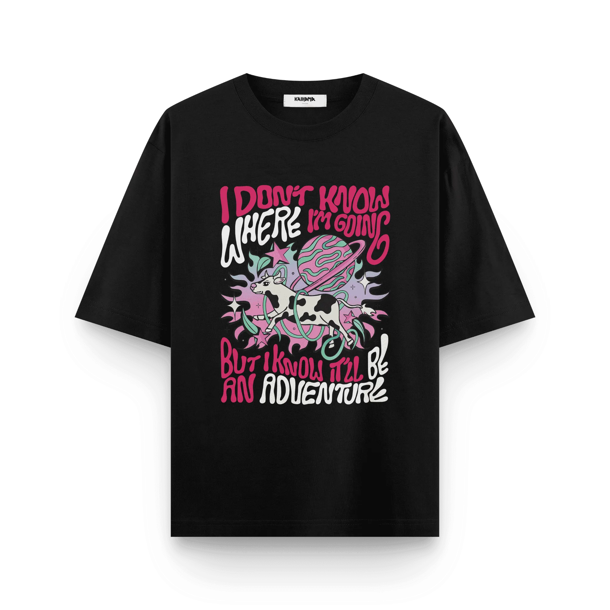 Cosmic Cow Adventure Tee by Kaihama