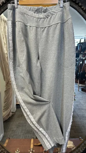 Cotton stretch trac pants