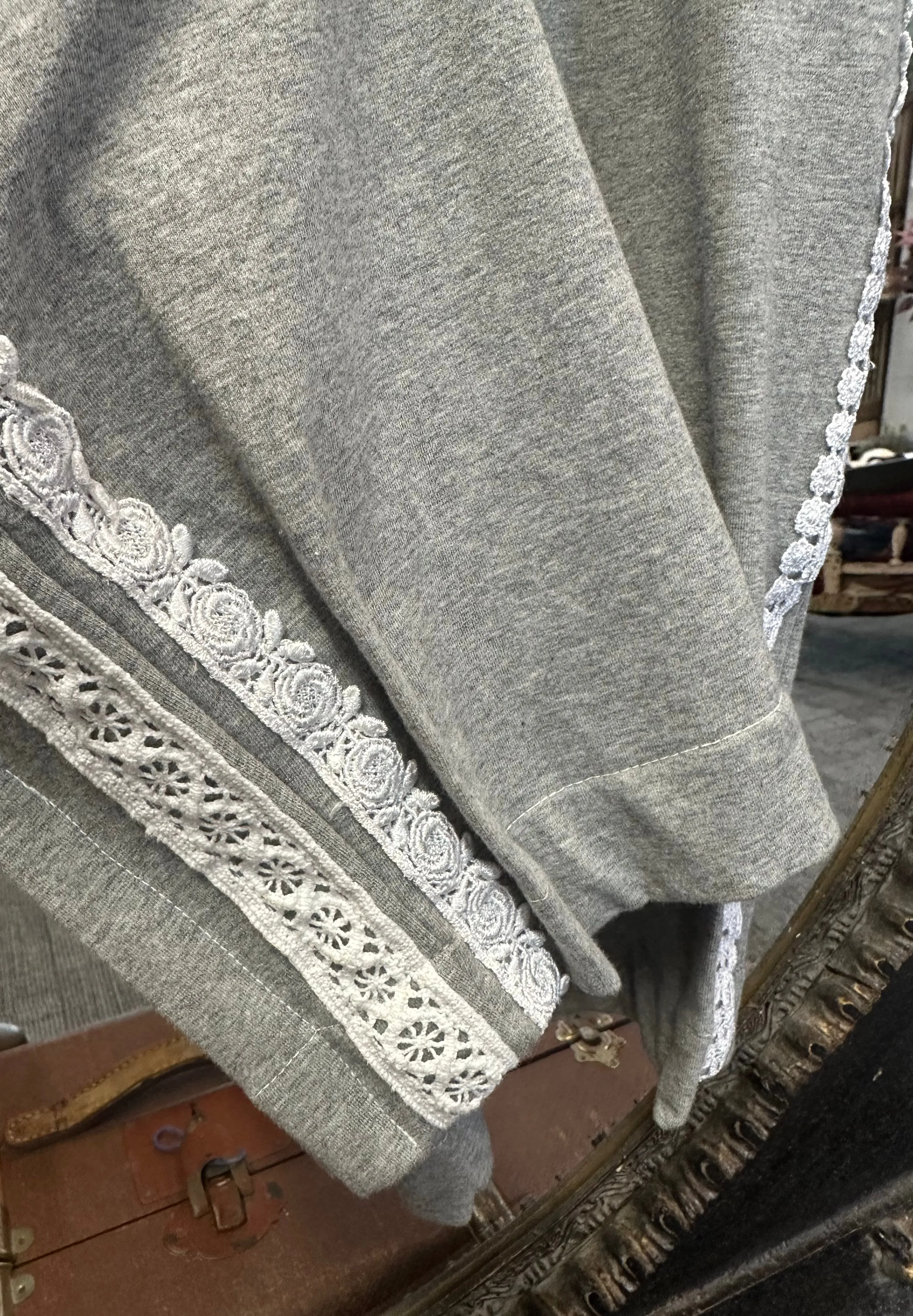 Cotton stretch trac pants
