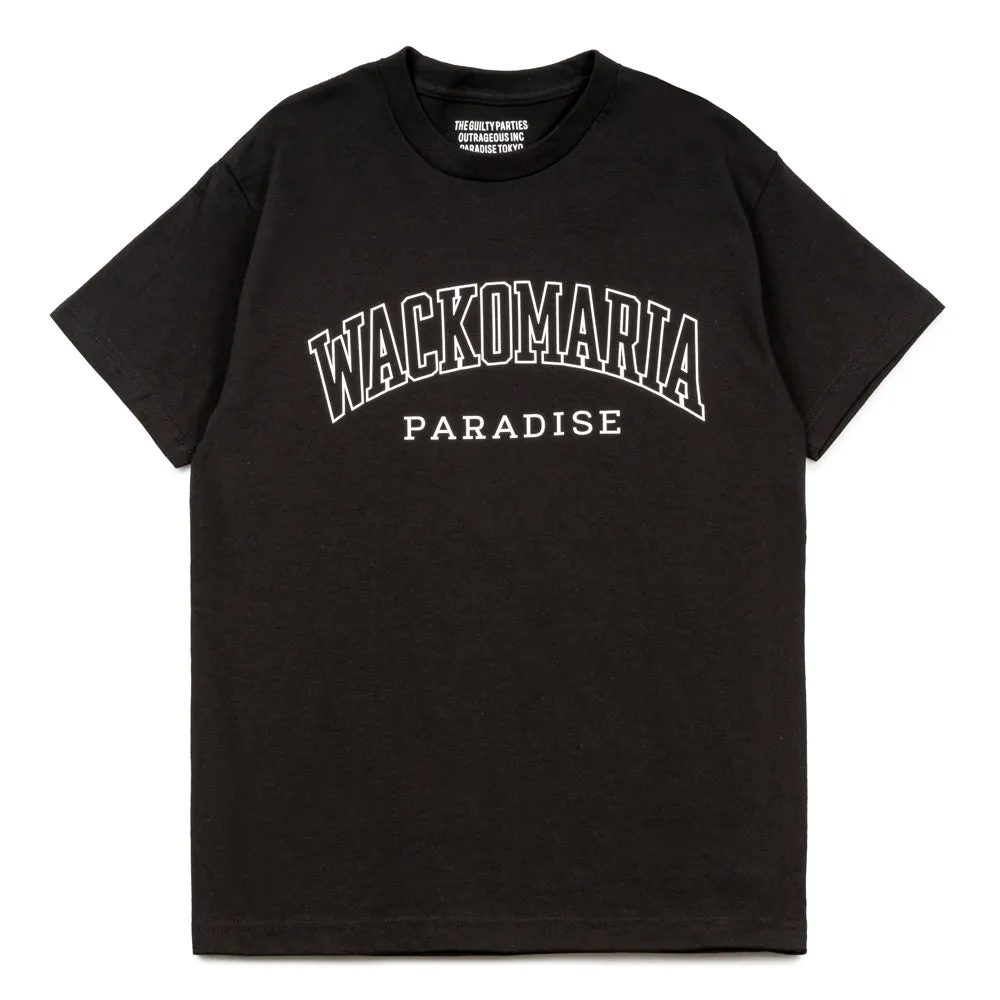 Crew Neck (Type-6) Tee | Black