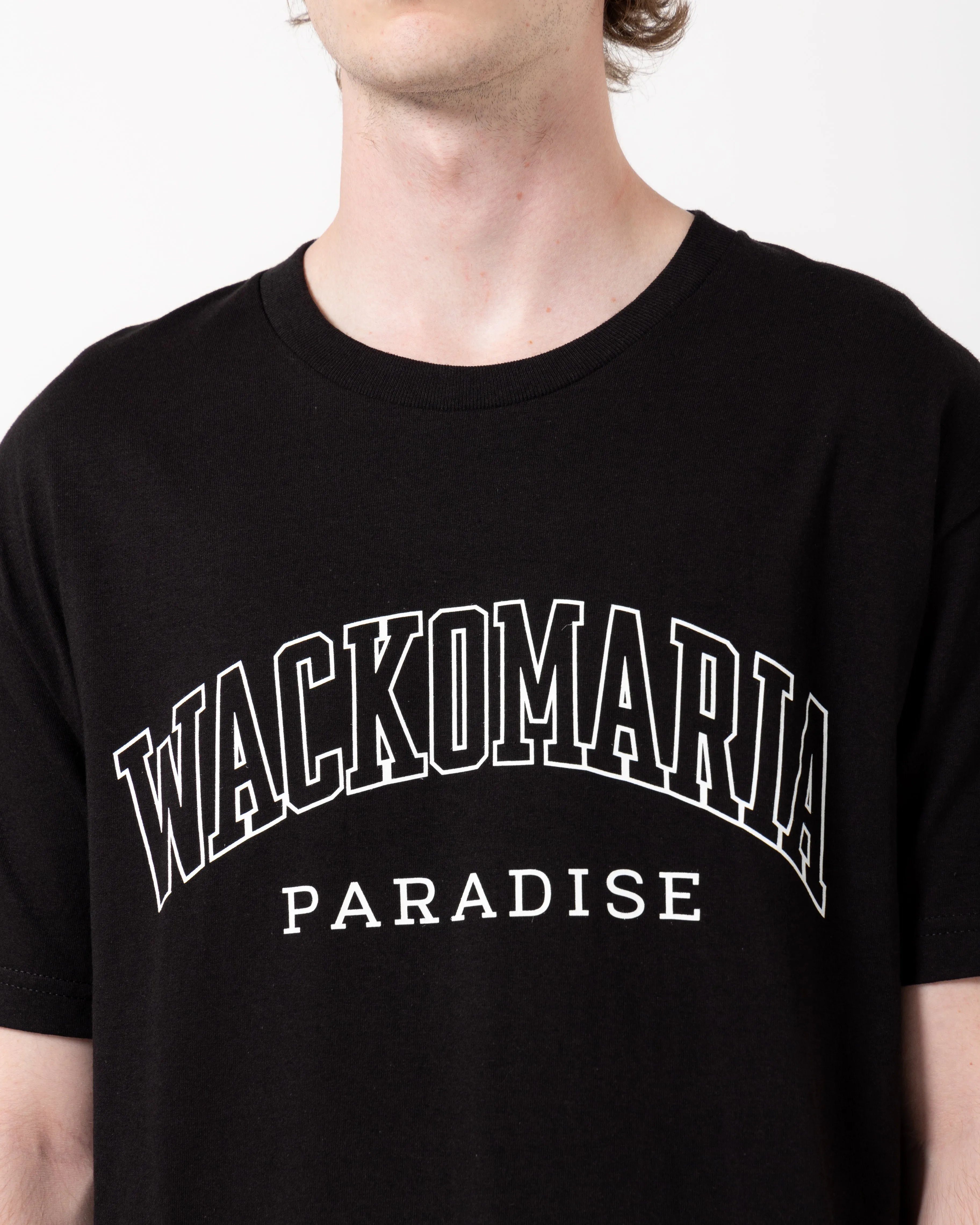 Crew Neck (Type-6) Tee | Black