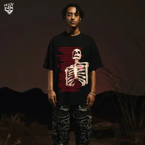 🔥Crush Skull | American Bold Skull Graphic T-shirt