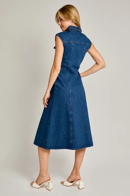 Dare to Denim Cinched Dress