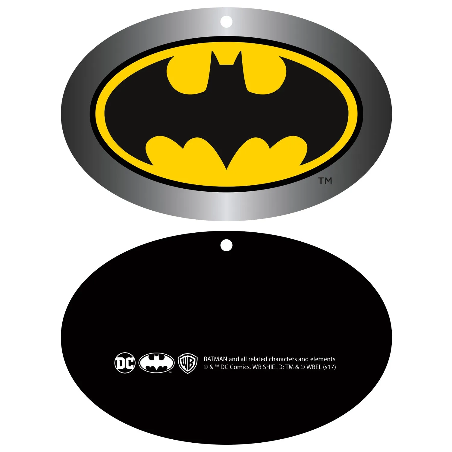 DC Comics Batman Comic Arabic Logo Official Men's T-shirt (Black)
