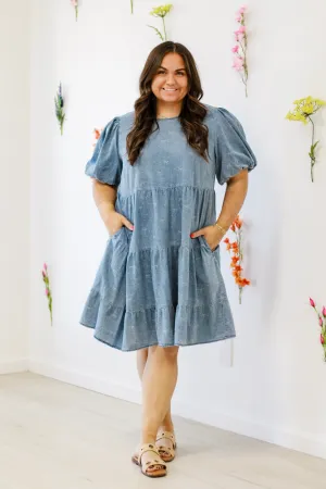 Denim Darling Bow Dress