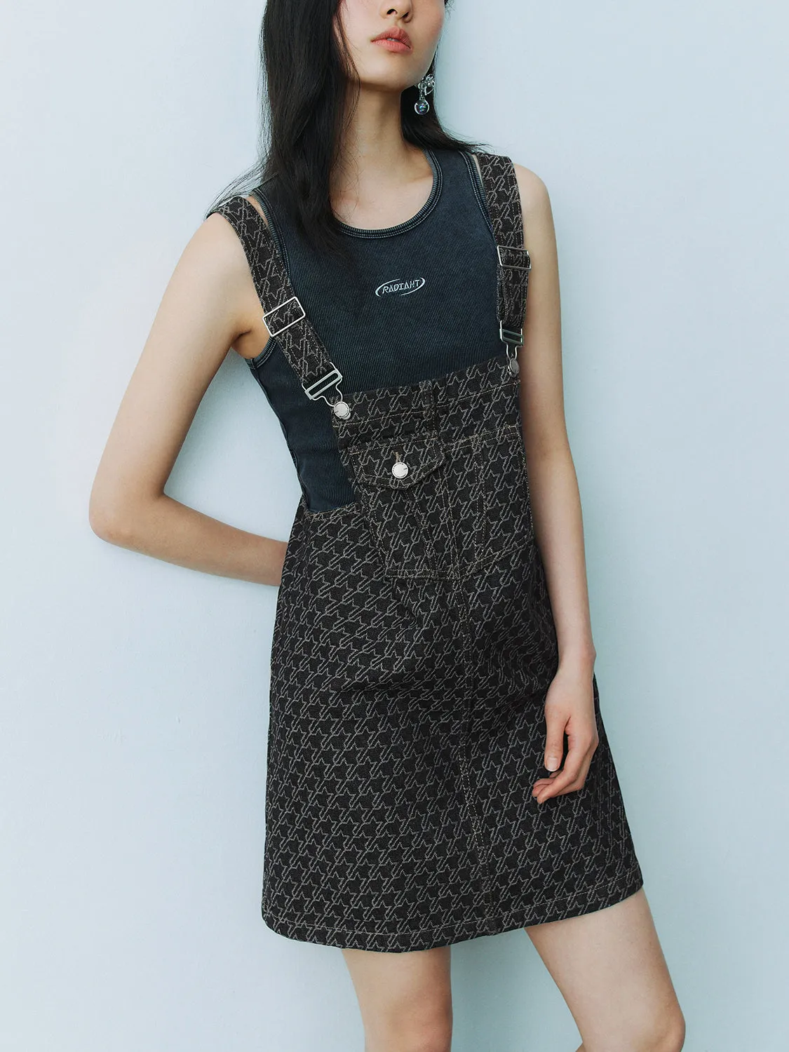 Denim Pinafore Dresses
