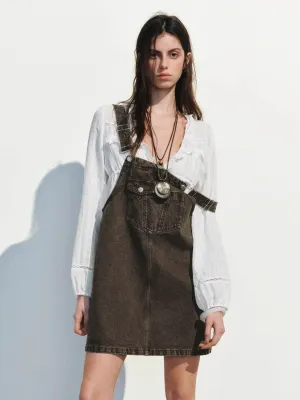 Denim Pinafore Dresses