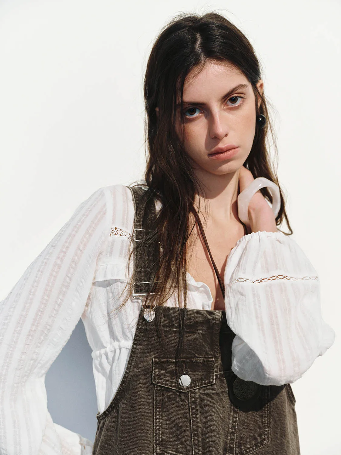 Denim Pinafore Dresses