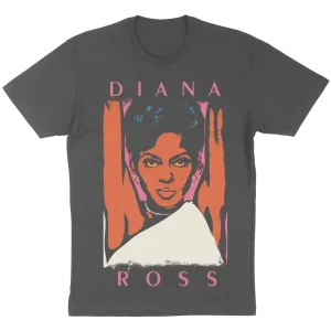 Diana Ross "Rise Up" T-Shirt in Charcoal