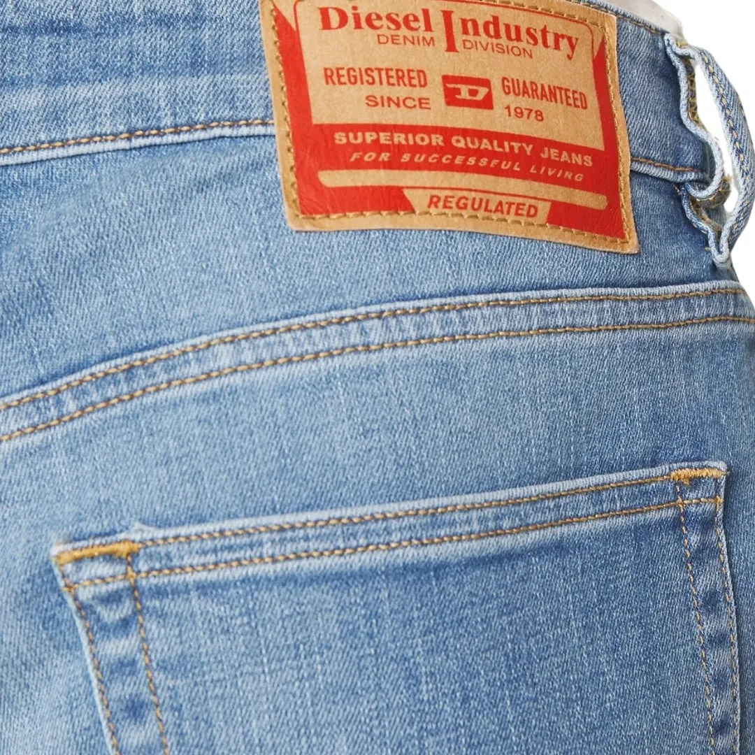 Diesel Mens D-Luster 09F77 Jeans Blue