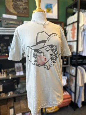 Don't Burst My Bubble Graphic Print Tee
