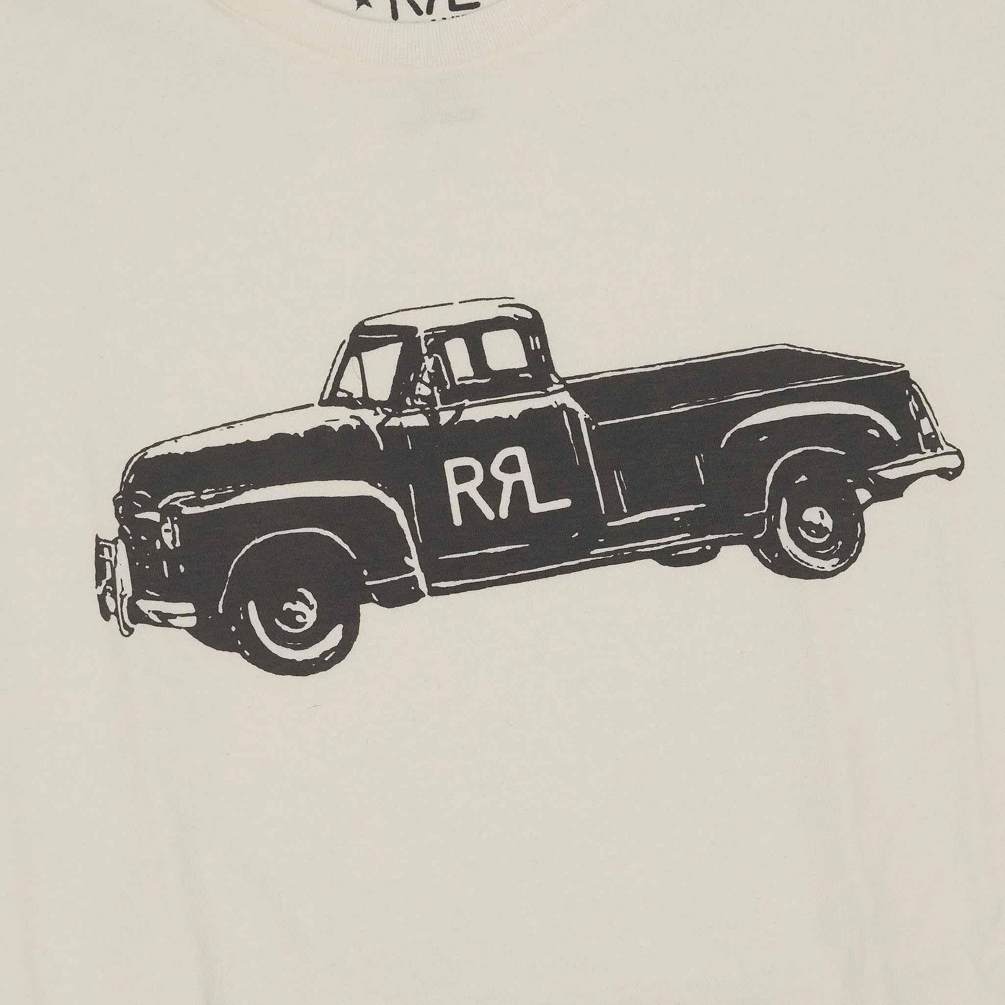 Double RL Graphic Truck Crew Neck T-Shirt