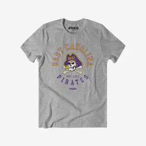 East Carolina Pirates Circle Vintage T-Shirt