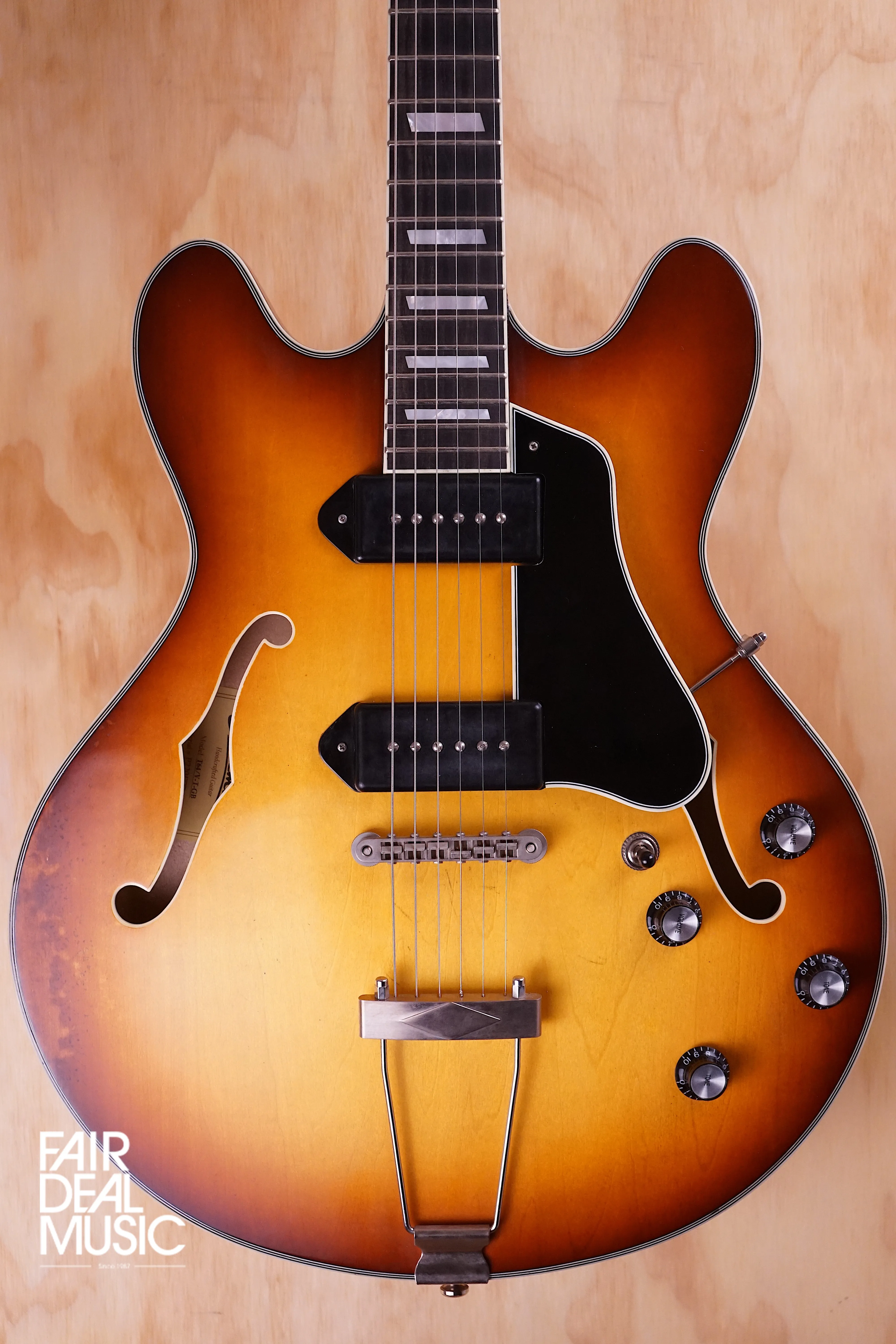 Eastman T64/V-T-GB in Antique Goldburst, USED