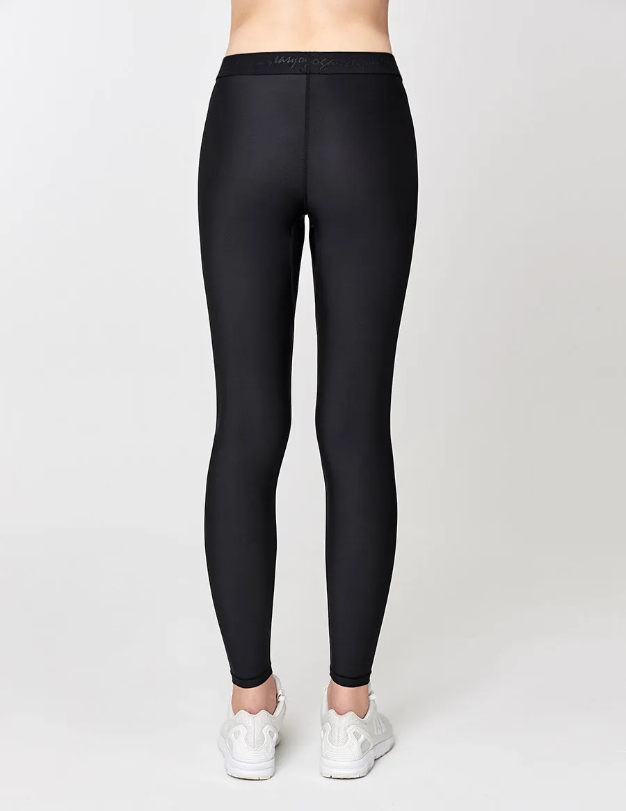 easyoga Lespiro Anti-UV Free Tights - L1 Black