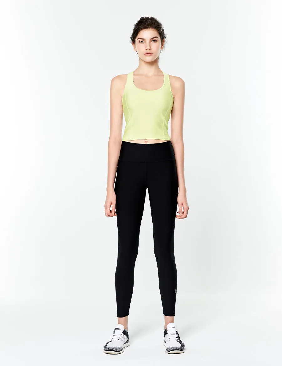 easyoga LESPIRO Glossy Slim Tights4 - L1 Black