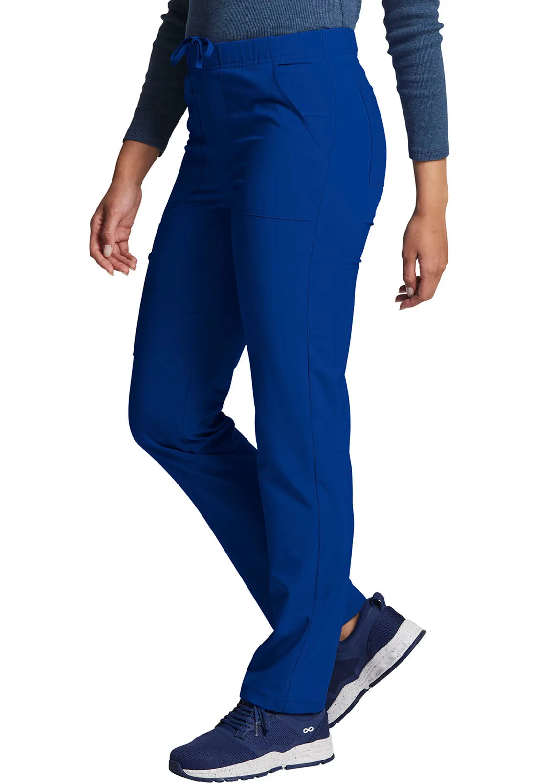 EDS Essentials DK019 Unisex Natural Rise Tapered Leg Pants Galaxy Blue