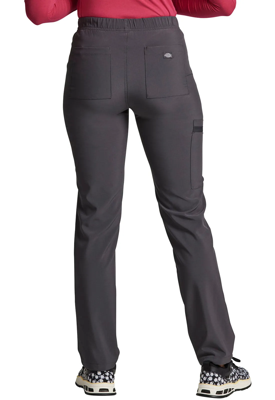 EDS Essentials DK019 Unisex Natural Rise Tapered Leg Pants Pewter
