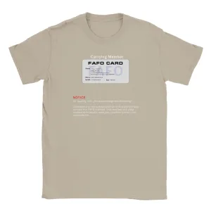 FAFO Unisex Softstyle T-Shirt – Bold Humor, Classic Comfort