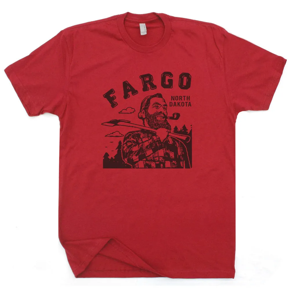 Fargo T Shirt North Dakota Shirt The Big Lebowski Shirt Paul Bunyan Shirt Lumberjack