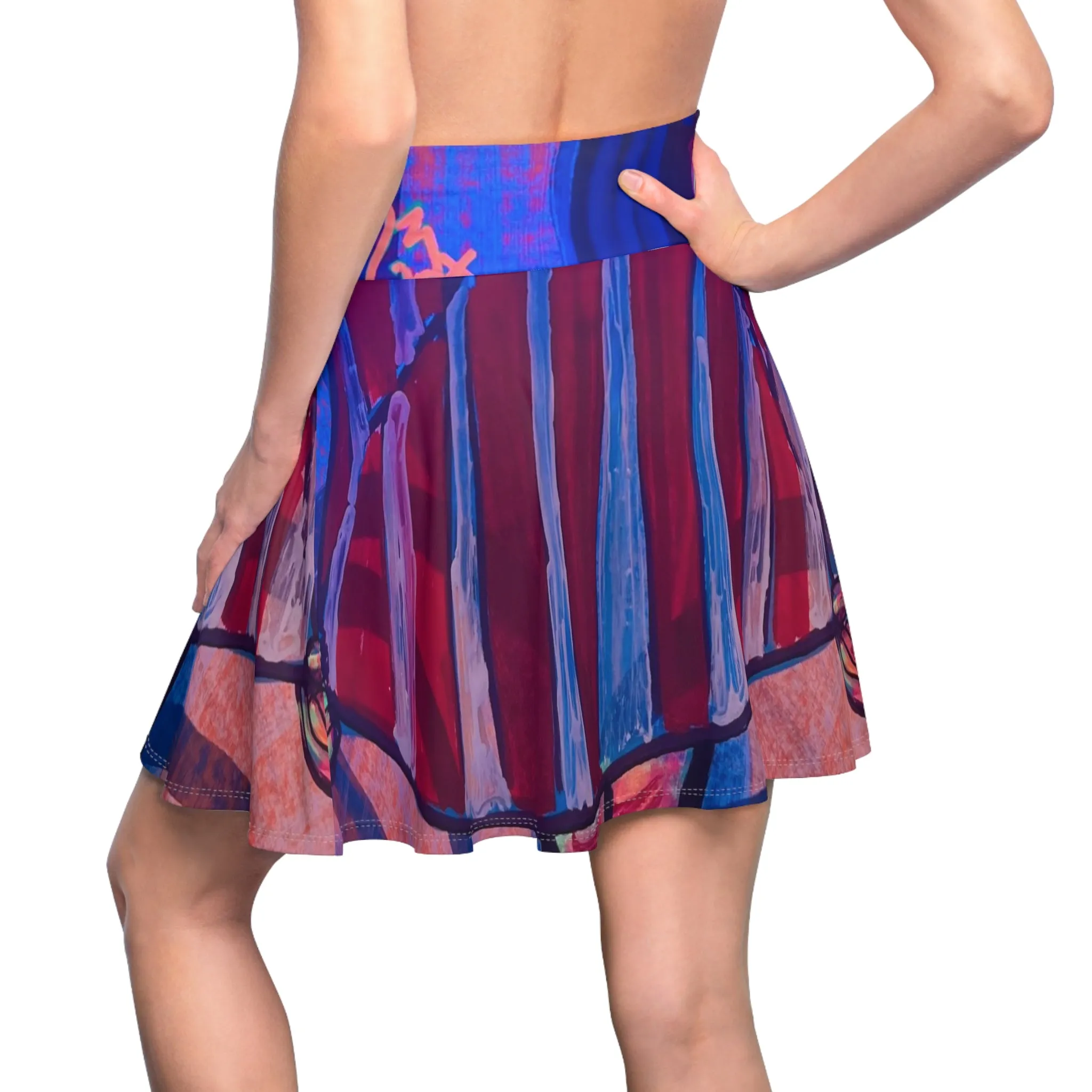 Fearful Symmetry Women's Skater Skirt