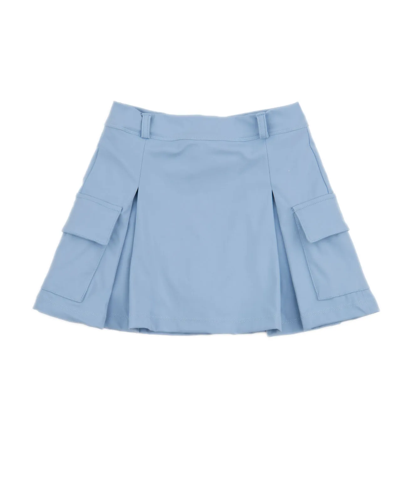 Flowers by Zoe - Tween - Blue Lycra Cargo Skirt