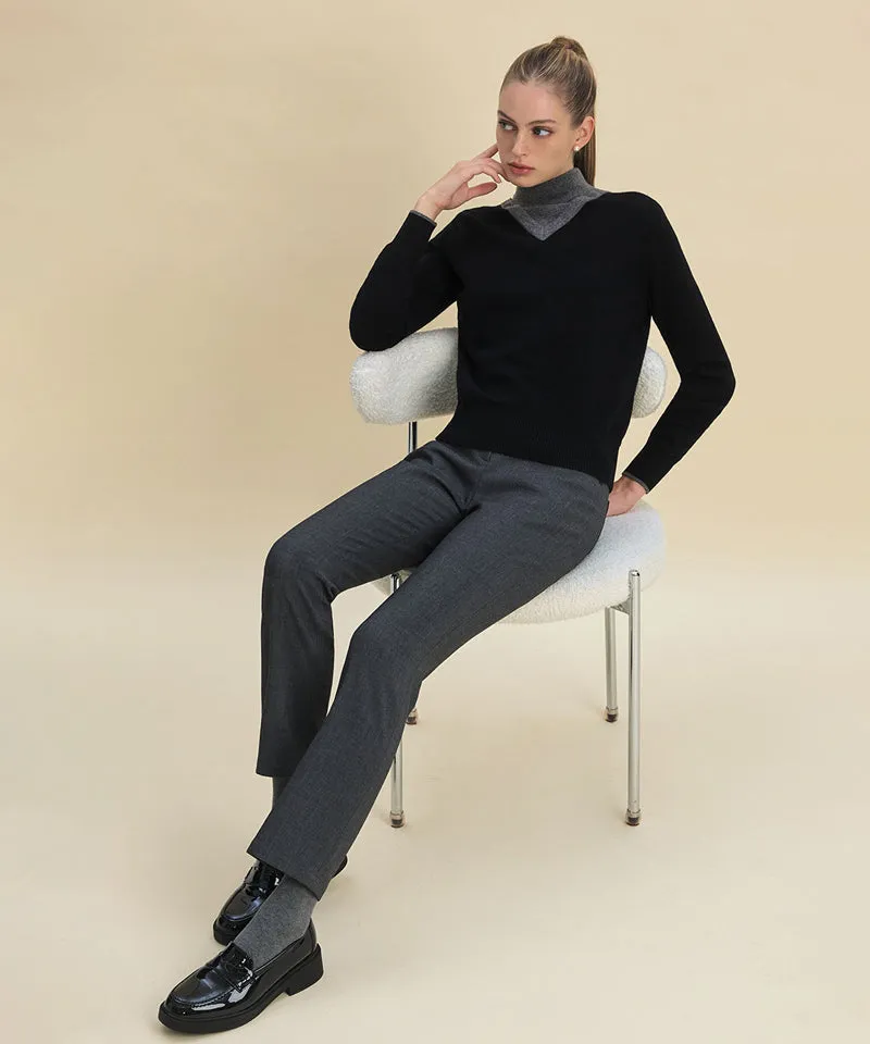 FORDI Fleece Straight Long Pants version 2 - Charcoal