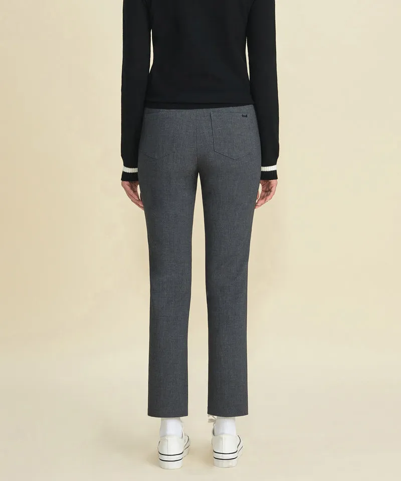 FORDI Fleece Straight Long Pants version 2 - Charcoal