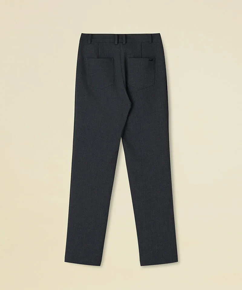 FORDI Fleece Straight Long Pants version 2 - Charcoal