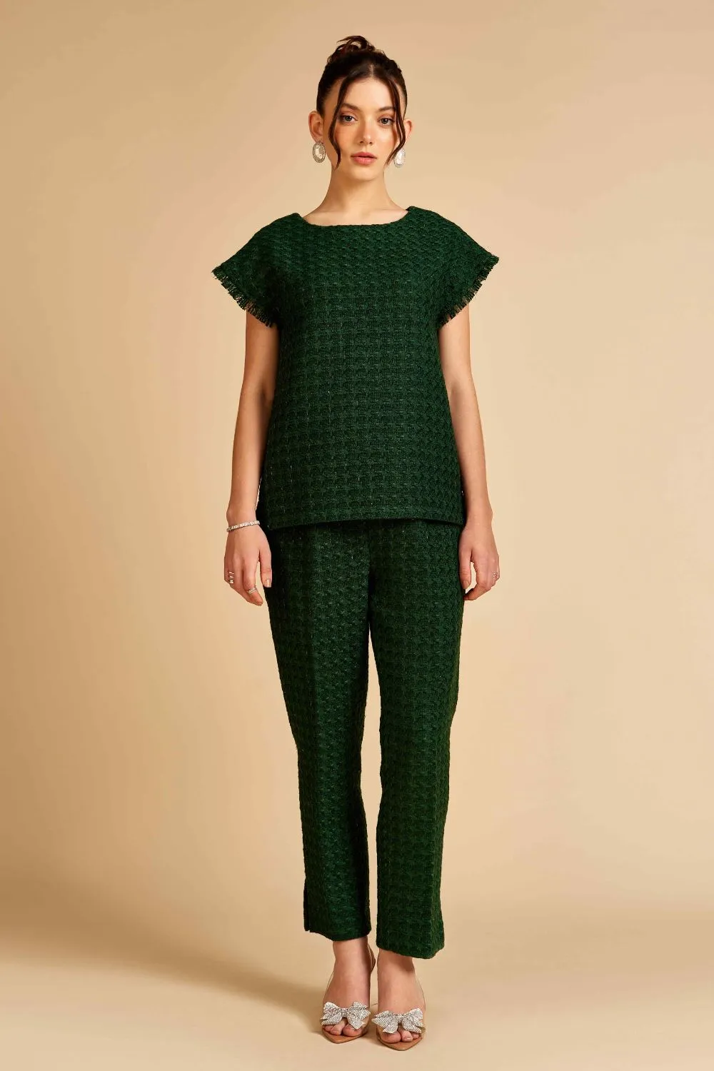 Forest Finesse Tweed Co-ord Set