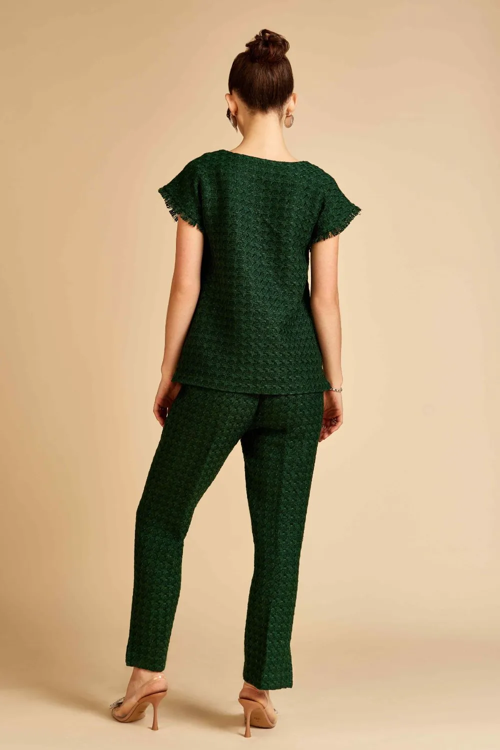 Forest Finesse Tweed Co-ord Set