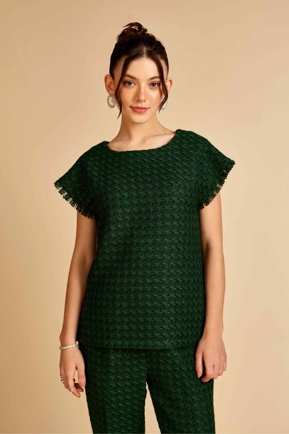 Forest Finesse Tweed Co-ord Set
