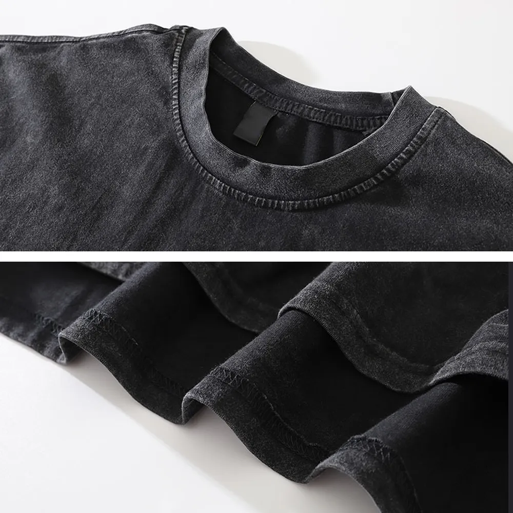 Gangster Tiger Washed T-Shirt